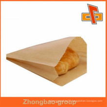 food packaging materials brown paper bag for greasy snack